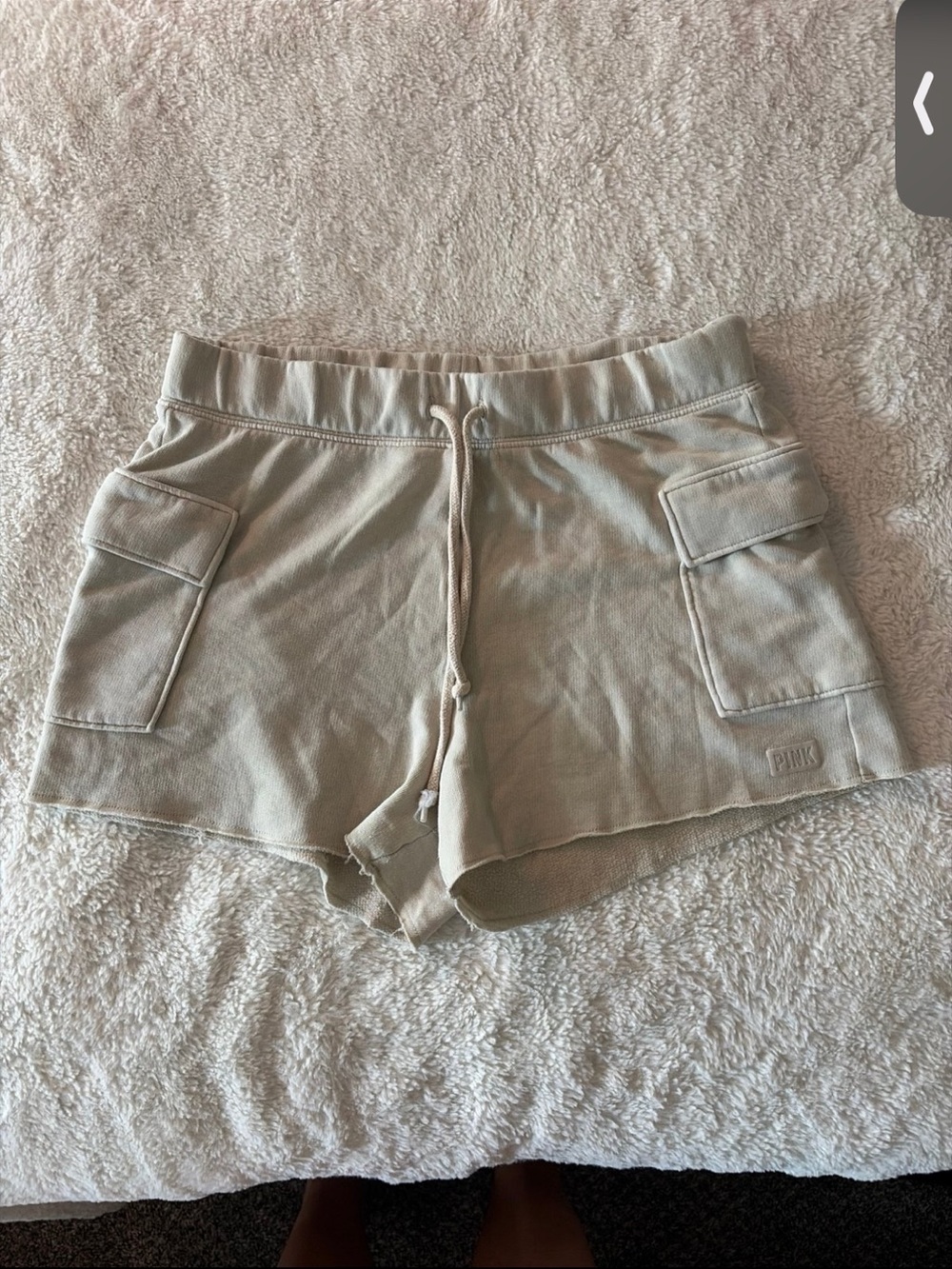 vs pink cargo shorts